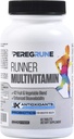Runner Multivitamin - Ingeniøred Vitamin med Antioxidanter til Sundhed / Running Inddrivelse - Komplet B-kompleks til Endurance, Energi - Probiotika, Hele fødevarer - Certificeret Løbetilskud