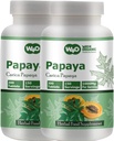Papaya Leaf Extract Kapsler (Tablets) - 300 piller, 150 Servering, 1000 mg, Understøtter Platelet Immunitet og fordampning * (pakke med 2)