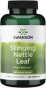 Swanson Stinging Nettle Leaf (Urtica Dioica) - Herbal supplement Fremme Urinære Tract & Respiratory Health Support - Kan støtte sund fluid balance - (120 kapsler)