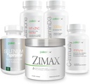 Premium Maximum Defense Value Kit: Dette 5 Premium Kosttilskud og Vitaminer kit omfatter: Zimax, Selenium + Spirulina, Glutathione MT + Zink, Vitamin D3, og C- Imm.