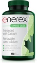 Bambus Silica med Calcium Citrat - 180 Veggie Caps for ben & tandpleje, Forstørret hår, hud & negle vækst - Plantbaseret supplement, Bambus Extract & Organic Silica for velvære