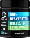 NAD. + Supplement - Kombineret med Resveratrol, Quercetin, Berberine, Fisetin, TMG og Grape Seed - 60 kapsler