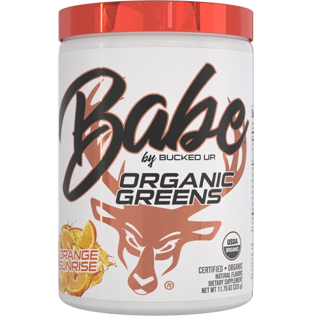 Green Superfood Powder Orange Sunrise Yester124; 8 Mest essentielle blandede grønne Mester124; Certificeret 100% Økologisk Mester124; Chlorella, Spinach, Kale, Spirulina, Alfalfa, Broccoli, Hvedegræs, & Barley Grass Mester124; 30 SERV Mester124; 11.75 OZ