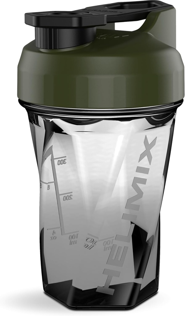 HELIMIX 1.5 Vortex Blender Shaker Flaske Holdes Upto 20oz Budd124; Ingen blending Ball eller Whisk Budd124; USA Lavet 124; Portable Pre Workout Whey Protein Drink Shaker Cup; 124; Blander Cocktails Smoothies Shakes Budd124; Top Rack Safe