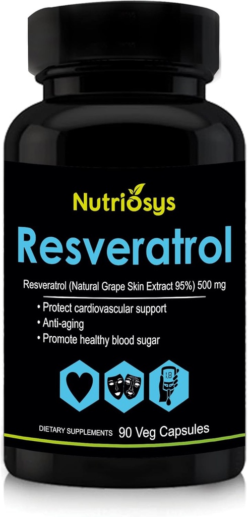 Resveratrol 500 mg supplement