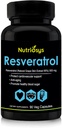 Resveratrol 500 mg supplement
