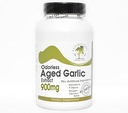 Odorless Aged hvidløg ekstrakt 900mg ~ 200 Kapsler - Ingen tilsætningsstoffer ~ Naturetition Kosttilskud