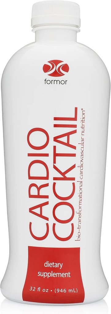 Cardio Cocktail Flydende nitrogenoxid 32 fl oz, - L-arginin, B-vitaminer, 5,000iu D-vitamin - Understøtter hjerte-kar-sundhed, nitrogenoxid supplement