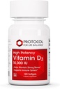 PROTOKOL FOR LIV BALANCE D3 10.000 IE - immunsupport sundhedsmæssige knogler og tænder - 120 Softgels
