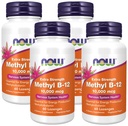 Now Supplements, Methyl B- 12 (Methylcobalamin) 10.000 mcg, Nervesystemet Health *, 60 Lozenges (pakke med 4)