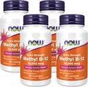Now Supplements, Methyl B- 12 (Methylcobalamin) 10.000 mcg, Nervesystemet Health *, 60 Lozenges (pakke med 4)