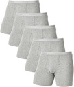 Komfus mænds Boxer Briefs Comfy Undertøj Stretchy Cotton Spandex Multipacks