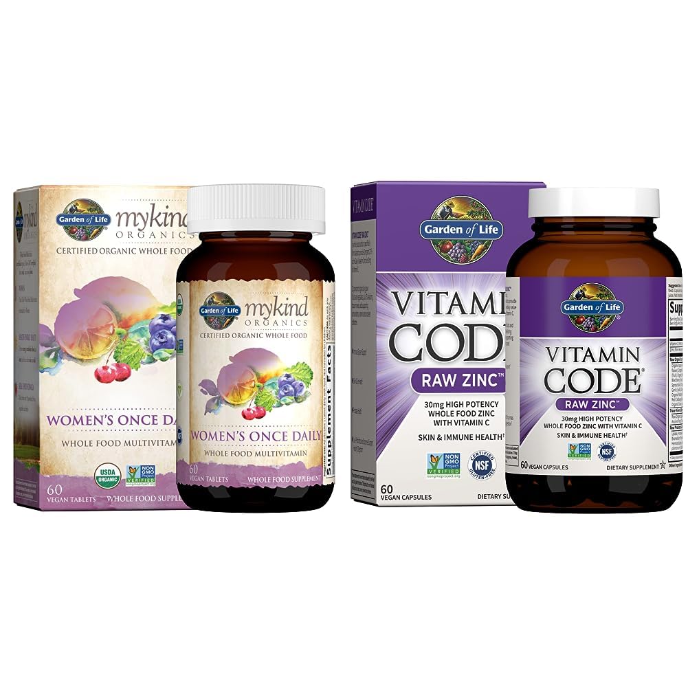 Have af liv kvinders Multivitamin og zink supplement Bundle (2 genstande)