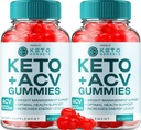 (2 Pack) Keto Genesis ACV Gummies Advanced Gummies 1000mg, Genesis Keto + ACV Weight Management Gummies Apple Cider Vinaresis Genesis Kosttilskud Genesis Gummies Anmeldelser (120 Gummies)
