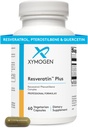 XYMOGEN Resveratin Plus - Patenteret Pterostilben + Trans- Resveratrol med Quercetin Antioxidanter supplement til Promote cardiovaskulær + cellular sundhed, sund aldring, immunforsvar (60 kapsler)