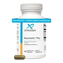 XYMOGEN Resveratin Plus - Patenteret Pterostilben + Trans- Resveratrol med Quercetin Antioxidanter supplement til Promote cardiovaskulær + cellular sundhed, sund aldring, immunforsvar (60 kapsler)