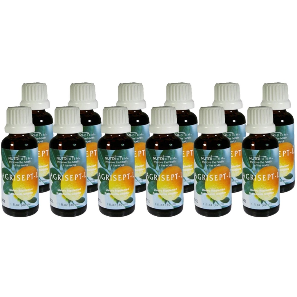 Agrisept - L Antioxidant 30ml (1 oz) 12 flasker med Nutri- Diem Inc.