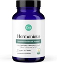 Ora Organic Natural Hormone Balance Supplement & Hormonal Acne Relief for Women - Support Skin, Mood, Energy, PMS & Menopause - Ashwagandha, Maca, Burdock Root, Cordyceps & VIT C - 90 Kapsler