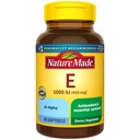 Nature Made Vitamin E 450 mg (1000 IE) dl- Alpha Softgel, 60 Count for Antioxidant Support (Packaging May Vary)