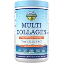Terranics Multi Collagen Peptider Pulver, Type I II III V X Collagen for kvinder & mænd, Collagen Kosttilskud til hud, negle, hår, Let at løse, Unflavored, Ingen sukker, Keto, 8oz