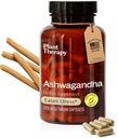 Plantebehandling Ashwagandha Kapsler fremstillet i USA 4 Måned Supply fremmer afslapning og følelsesmæssig balance Kosttilskud til kvinder & mænd 120 Vegetarisk Capsule