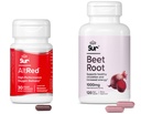 Sur Beet Root Kapsler til Muscle Recovery og Sport Nutrition og Sur Organic Beet Root Kapsler Bundle
