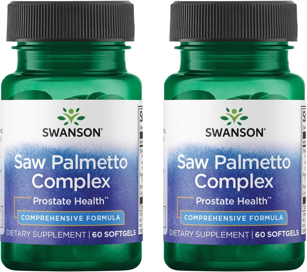 Swanson Saw Palmetto Complex 60 Sgels (2 Pack)