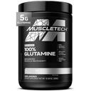 Muscletech 100% L- Glutamin pulver til forbedret muskel inddrivelse - Pure L Glutamin Muscle Growth Builder & Energy Boosting Nutritional supplement til mænd og kvinder - Unflavored, 60 Servering