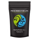 Præskripteret for Life Methyl Folate Powder 124; Biotilgængelig folinsyre til støtte for hjernesundhed 124; Pure Poweded Vitamin B9 Folat supplement til kvinder & mænd (12 oz / 340 g)