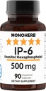MONOHERB IP- 6 Inositol Hexaphosphat 500 mg per kapsel - 90 Veg kapsler