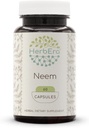 HerbEra Neem 60 kapsler, 500 mg, Neem (Azadirachta Indica) Tørret Leaf (60 kapsler)