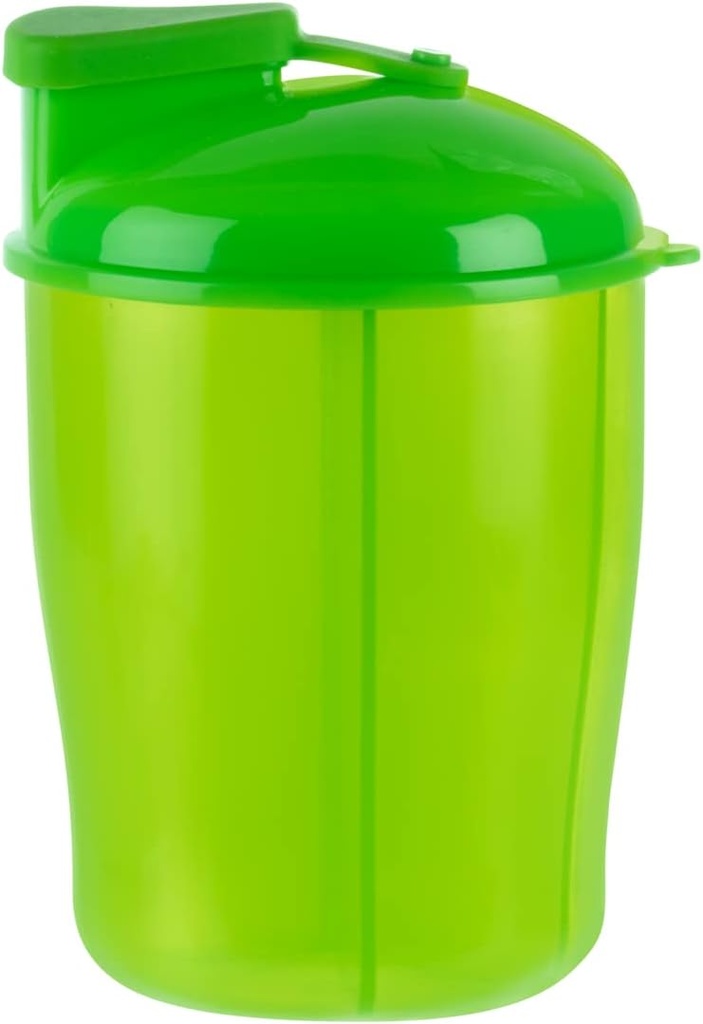 EZY DOSE Vitamin Organizer, 6 store afdelinger, 30-dages Vitamin og Medicin Opbevaring, Hold Vitamin & Midler i Check, Let at bruge, Grøn, BPA Gratis