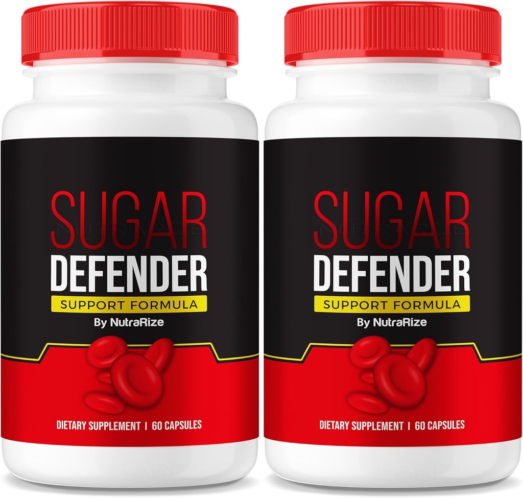 NutraRize (pakke af 2 Sukker Defender supplement til at opretholde sunde niveauer, Sukker Defense 24 All- Natural Dietary Pills, Advanced Support Formel for Wellness, Anmeldelser (120 Kapsler)
