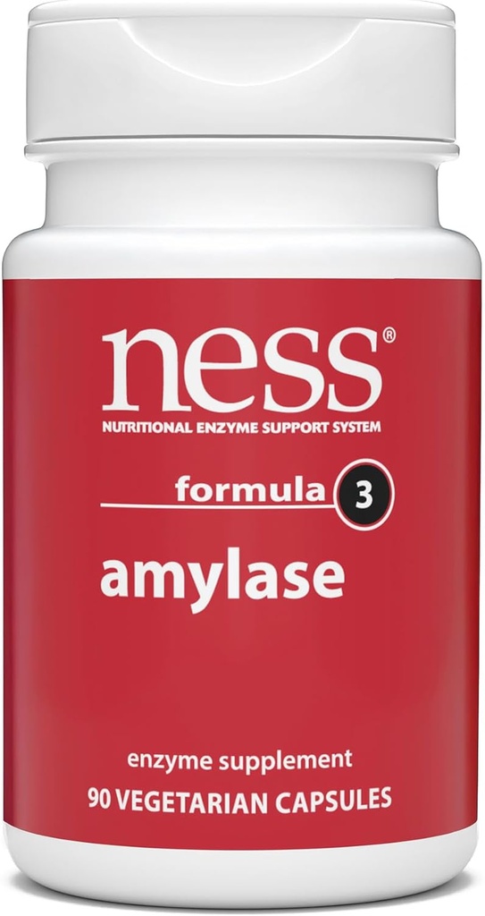 Ness Enzymes- Amylase # 3 90 vegcaps