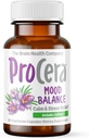 Procera Mood Support - Boost Mental Performance - Klarhed - Mood Stabilitet - Stress - Angst - Mental Træthed - Adaptogens - Saffron - Magnesium - Ashwagandha - Rhodiola - 60 Greve