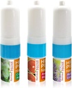 Natural Solution Himalayan Pink Salt Nasal Inhaler Aromaterapi med Natural Essential Olies, Cleans The Respiratory System, Relief Breathing Congestion, -3 Pack