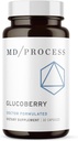 GlucoBerry Maqui Berry Extract med Chrom Picolinate for Blood Health Support - med Biotin og Gymnema Sylvestre - Læge Formuleret - 30 kapsler