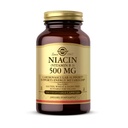 Solgar Niacin (vitamin B3) 500 mg, 100 Vegetabilske kapsler - Energi Metabolisme - Non-GMO, Vegan, Gluten Free, Dairy Free, Kosher - 100 Servere