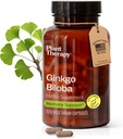 Plantesundhedsterapi Ginkgo Biloba Kapsler fremstillet i USA 4 måneder Supply Understøtter hukommelse kognitiv funktion, sund cirkulation og antioxidant- Rich Kosttilskud til kvinder & mænd 120 Vegetarisk Capsule