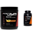 Post JYM Active Matrix Post- Workout med BCAA, Glutamin & mere + Vita JYM Sports Multivitamin til atleter, 60 tabletter