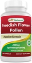 Bedste Naturals Svenske Blomst Pollen 4: 1 Extract 500 mg - 120 Kapsler