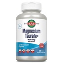 KAL Magnesium Taurat 400mg Plus vitamin B6, Chelated Magnesium supplement, høj absorption Magnesiumkompleks, muskel og hjerte sundhed support, Vegan, Gluten Free, 60- dag garanti, 60 Serv, 120 Tabs