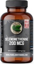 Selenium 200mcg Supplement - Selenomethionin - 60 v- caps af Pure Lab Vitaminer - Gluten Free Made i Canada.