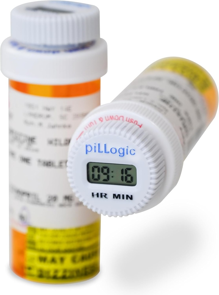 Medicin Timer-Medicin Tracker-Pill Reminder til receptioner og børns flydende medicin-Let at bruge
