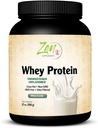 Zen Kosttilskud - Økologisk Græs Fed Whey Protein 19g Per Serving Keto Friendly - Unflavored 32 Oz- Pulver