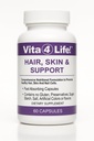 Vita4Life ® Biotin 2000mcg + MSM hårvækstvitaminer til kvinder & mænd