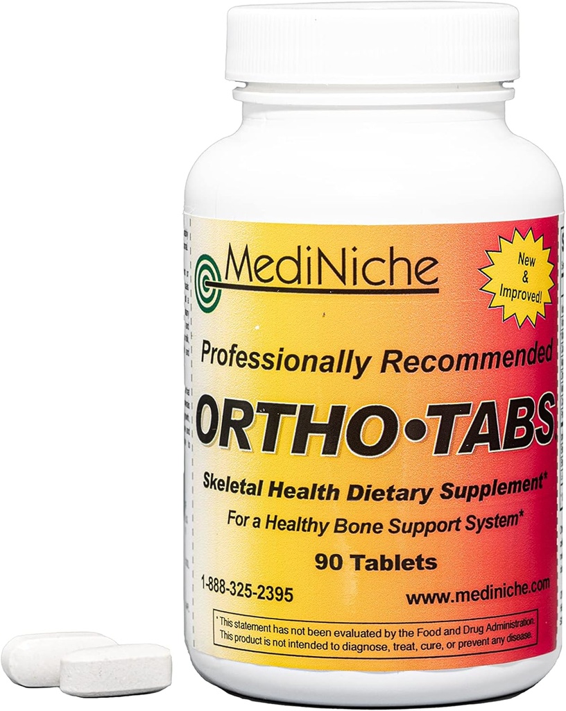 Ortho- Tabs ®, Vitamin og mineraltilskud til knoglerelateret sygdom *
