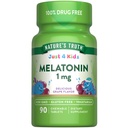 Nature 's Truth Kids Melatonin Chewable Tablets against 124; 1mg against 124; Grape FLAvor 124; Vegetar, Non- GMO, & Gluten Free Supplement