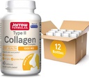 Jarrow Formulas Type II Collagen Complex 1000 mg kosttilskud, understøtter hud og fælles sundhed, 60 kapsler, 30 dages forsyning (pakke med 12)