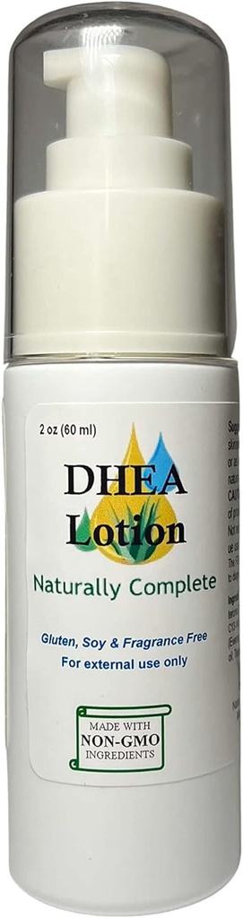 DHEA for mænd og kvinder 2 oz. Pumpebeholder: 124; ikke-GMO og uduftende